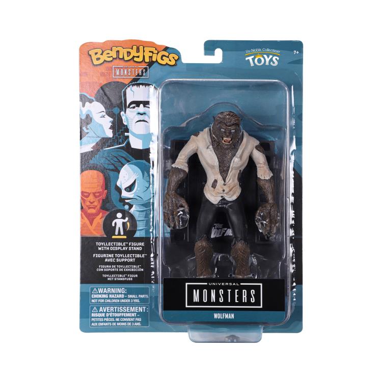 BendyFigs: Universal Monsters - Wolfman | Lootz Collectibles